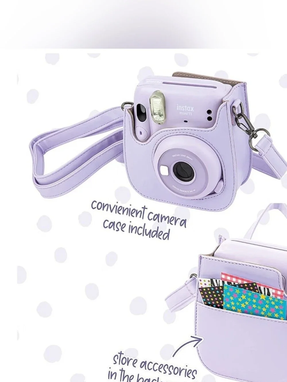 Fujifilm Instax Mini 12 Instant Camera - Lavender Purple